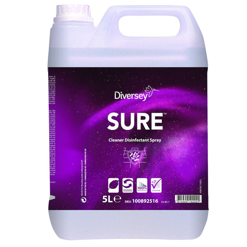 SURE Cleaner Disinfectant Spray