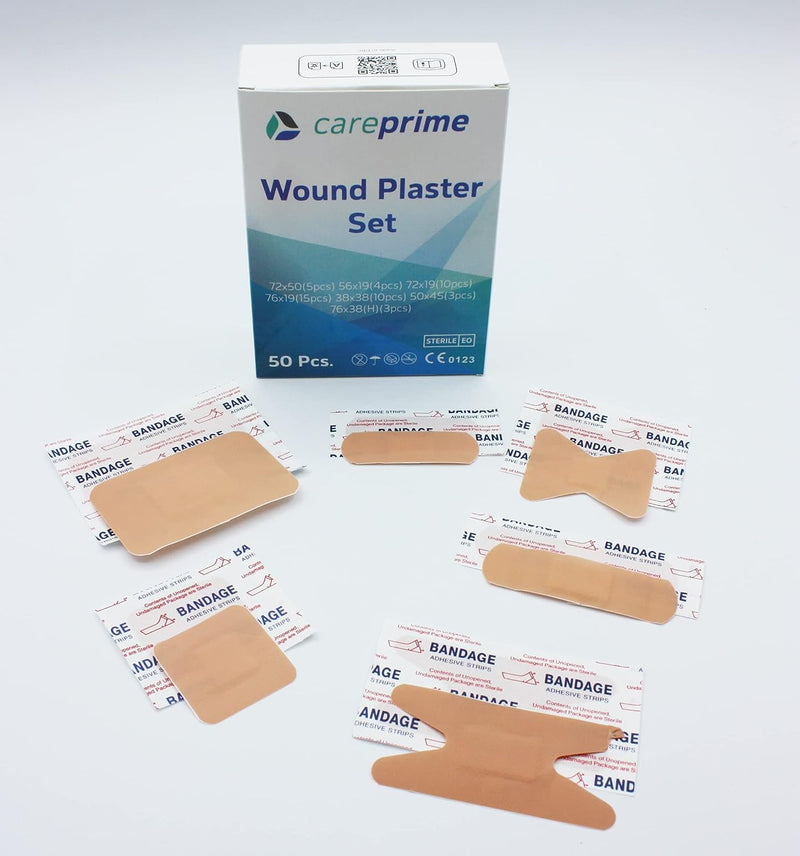 Erste Hilfe Pflaster Mix 50 Strips - Tegcare