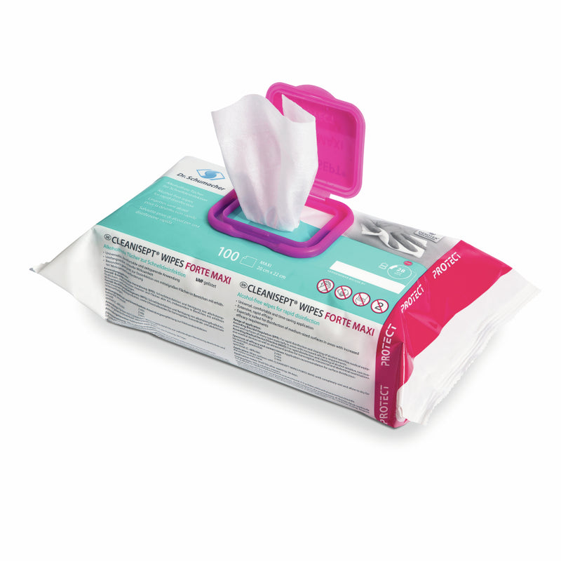 CLEANISEPT WIPES FORTE MAXI 100 Tücher - Tegcare